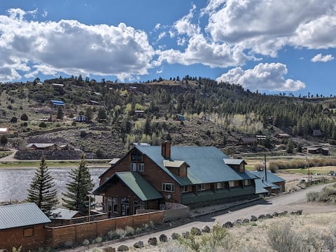 Entire Lake Front Lodge sleeps 50!