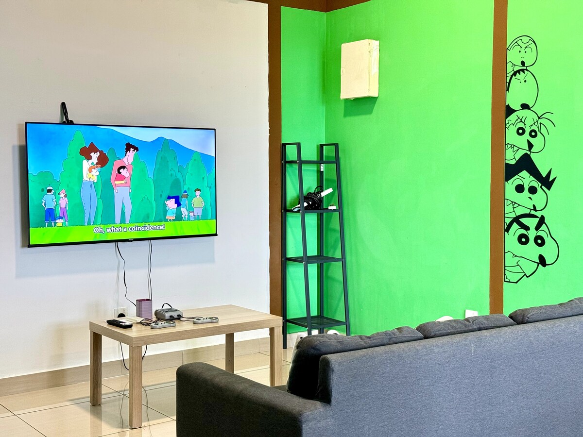 💚HOT!!💚NestHome ShinChan Suite | Arcade Game - Apartments for