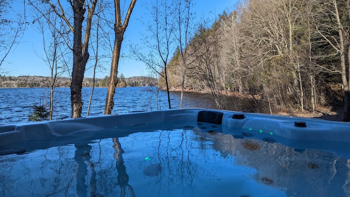 La Plage ÉToilée - Plage Privée Et Spa - 16p - Laurentides