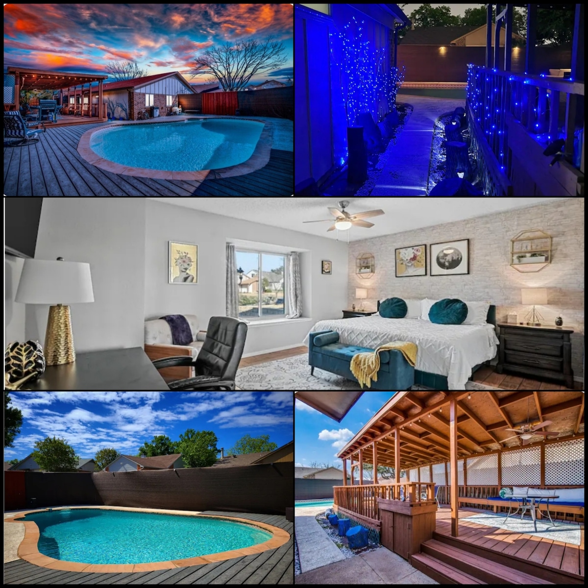 Stay at a Top Rated home central location w/Pool Houses for Rent in