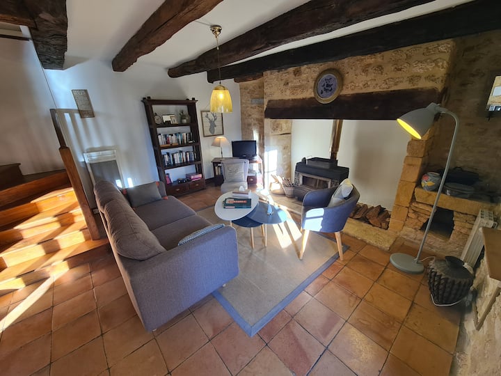 Gîte Tulipe, Cottage Chaleureux Avec Accès Piscine - Dordogne