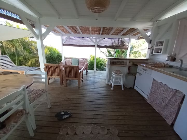 Charmant Bungalow "La Petite Cabane De La Plage" - Guadalupe