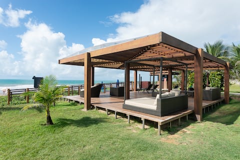 Flat Luxo 3qts Resort Beira Mar Porto de Galinhas