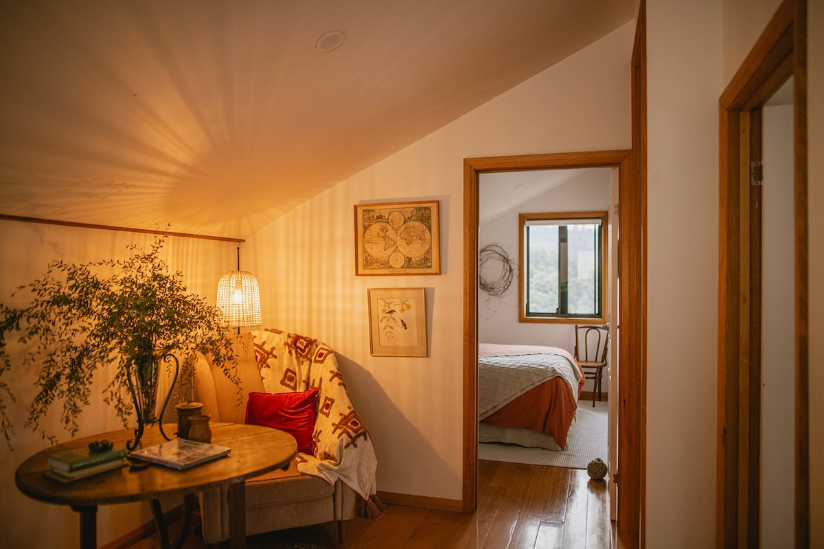 doorway to the second bedroom