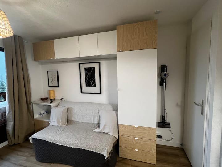 Studio 4 Personnes Praz-sur-arly Skis Aux Pieds - Crest-Voland