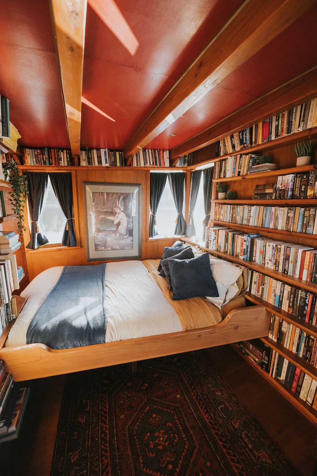 Mojawapo ya staterooms zinazopendwa ndani - stateroom ya Liibrary 