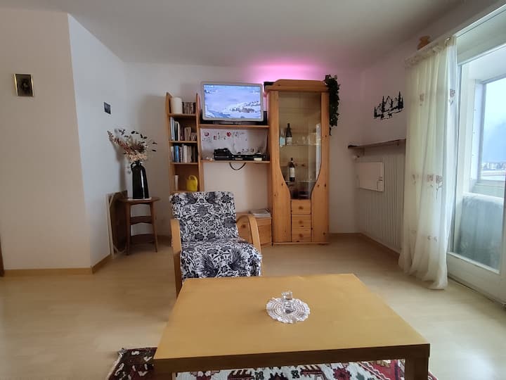 2.5 Rooms Priv First Fl Garage, Kitchen And Balcon - Engelberg