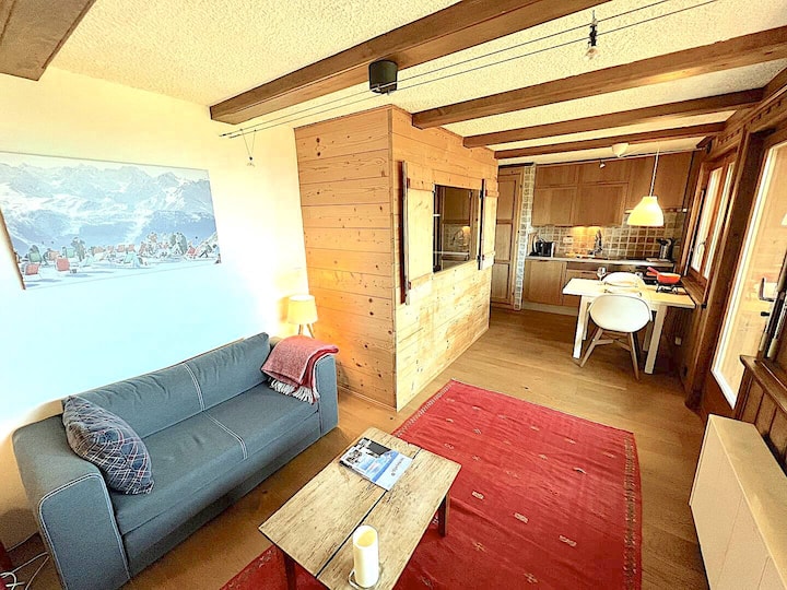 Heart Of Verbier - Cosy Studio - Great Views - Bagnes