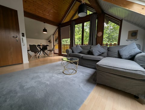 Cozy attic apartment close to nature in Hohemark