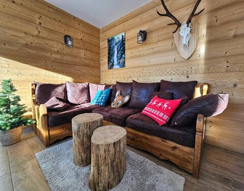 Beautiful chalet with outdoor sauna and terrace