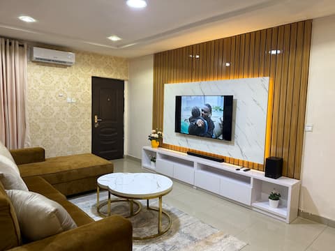 Luxury 1-bedroom w 24h light in Magodo GRA Phase 2