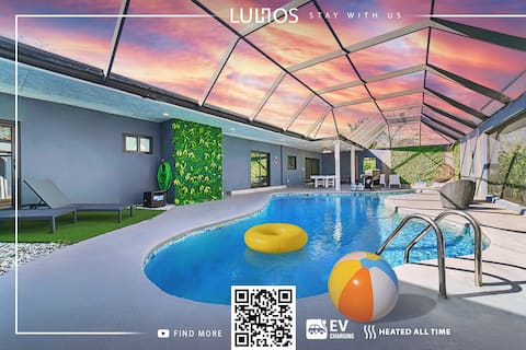 By Luhos: Luxurious 7BR | Pickleball | Heated Pool