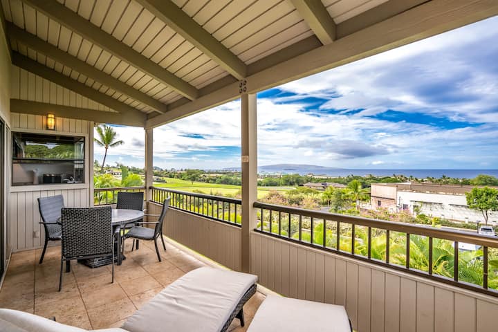 Wailea Ekolu - Gorgeous Ocean View - Ac, Smart Tv! - Little Beach, Kihei, HI, United States