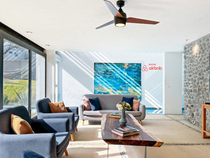 Modern House With Own Heated Swimming Pool - Cuernavaca