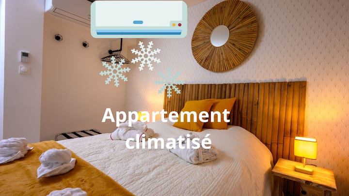 Cozy F2 40m² Climatisation Vieille Ville Château - Montbéliard