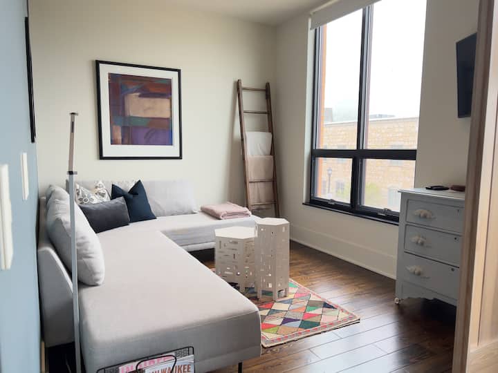 Eco-conscious Luxury Condo | The Quarters Suite 5 - Grafton, WI