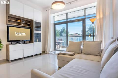 Successful Airbnb property: Modern Sports City Apt | Pet Friendly + Balcony in Al Hebiah Fourth