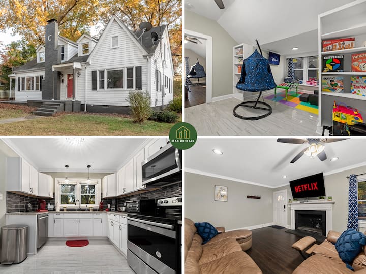 Maple Cottage - Spacious 4br Family Home, Gastonia - Gastonia, NC