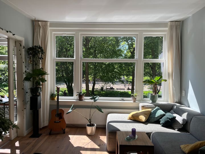 Cozy & Light Park View Condo - Amsterdam