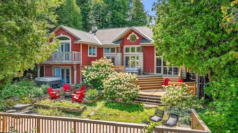 Waterfront Retreat Sauna Hot Tub Kayak Canoe Fish