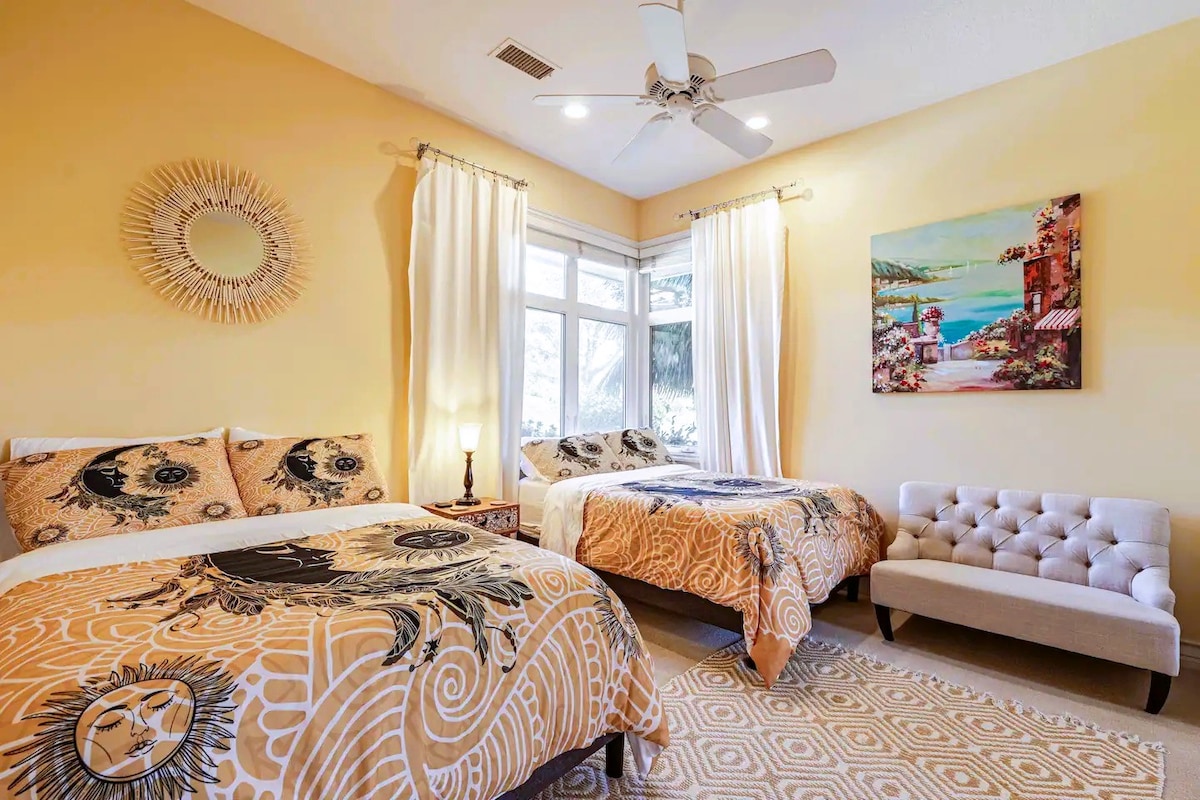 Yatak odası 2  (2 tam boy yatak)