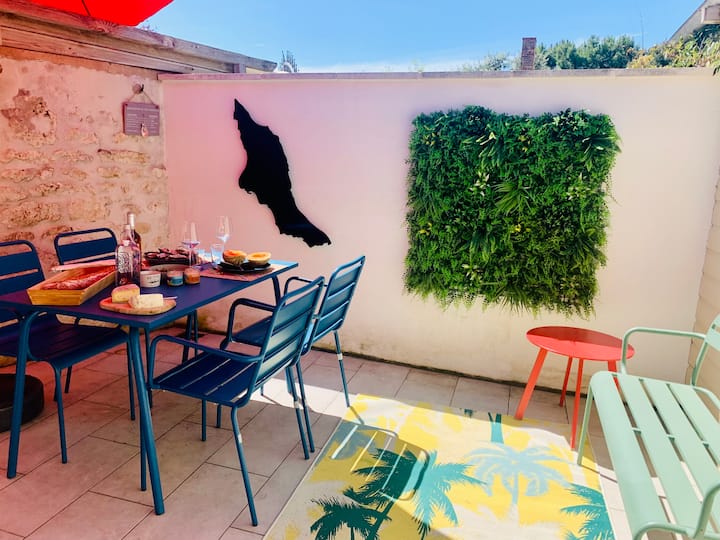 Maisonnette Oléron Plage à Pied Terrasse Marché - Île d'Oléron
