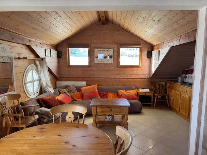 Ski & Golf Rare Chalet Appartement à Flaine - Flaine