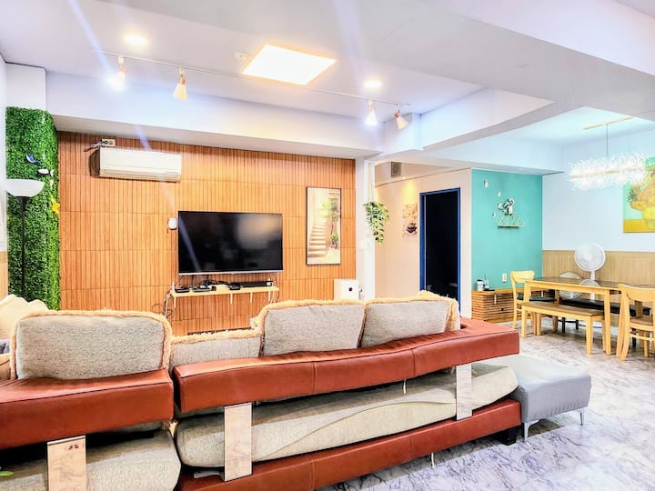 1min To Beach. Bbq. 16 Bed. Garden In Haeundae 3f - Busan