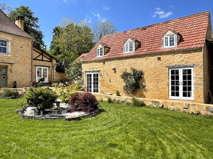 "La Salamandre"beau Et Grand Cottage Avec Piscine - Dordogne