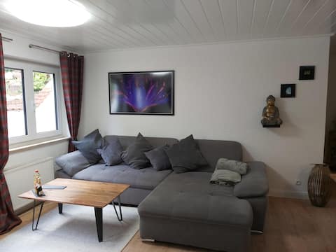 Top Airbnb: Beautiful, new 2-room apartment in a great location! in Main Kinzig Kreis