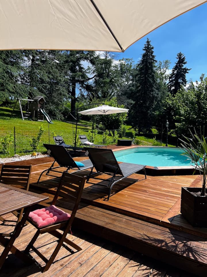 Maison De Charme + Piscine  Lauthentique - Dordogne