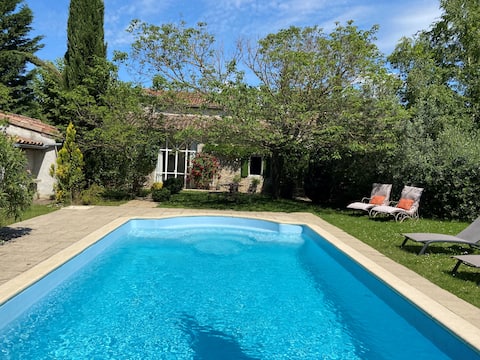 Charming farmhouse Ardèche Sud Pool Jas de BERRIAS