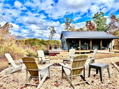 Mountain View Cabin, Hot Tub, Fire Pit, Wineries