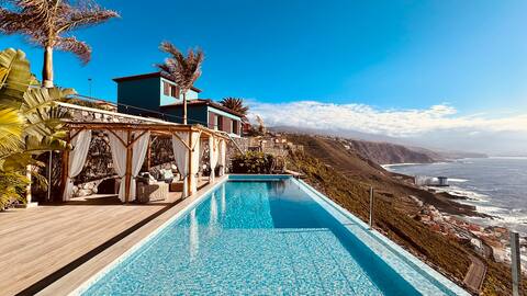 Ocean View Villa-Infinity Pool-Jacuzzi-Wifi