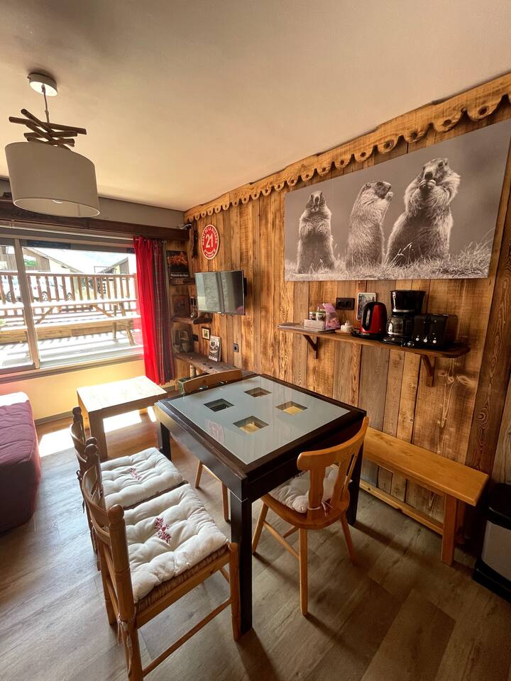 Appartement 4/6 P Proche Télécabine Et Centre - Champagny-en-Vanoise