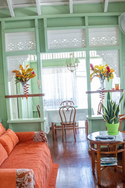 Honeymoon Suite –Romantic Beachview Tobago Retreat