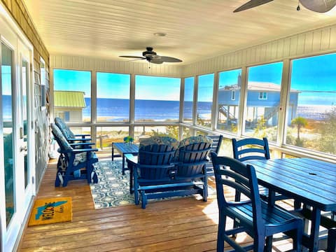 Family Beach House | Steps to Sand & Shells | Fish