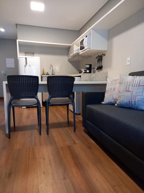 Popular Airbnb listing: Modern studio at Moinhos de Vento district in Porto Alegre