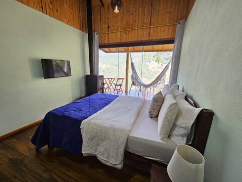 Chalet Bela Vista Serra Negra — with hot tub
