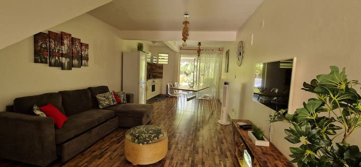 Sympathique Appartement Duplex à 5 Min De La Plage - Martinique