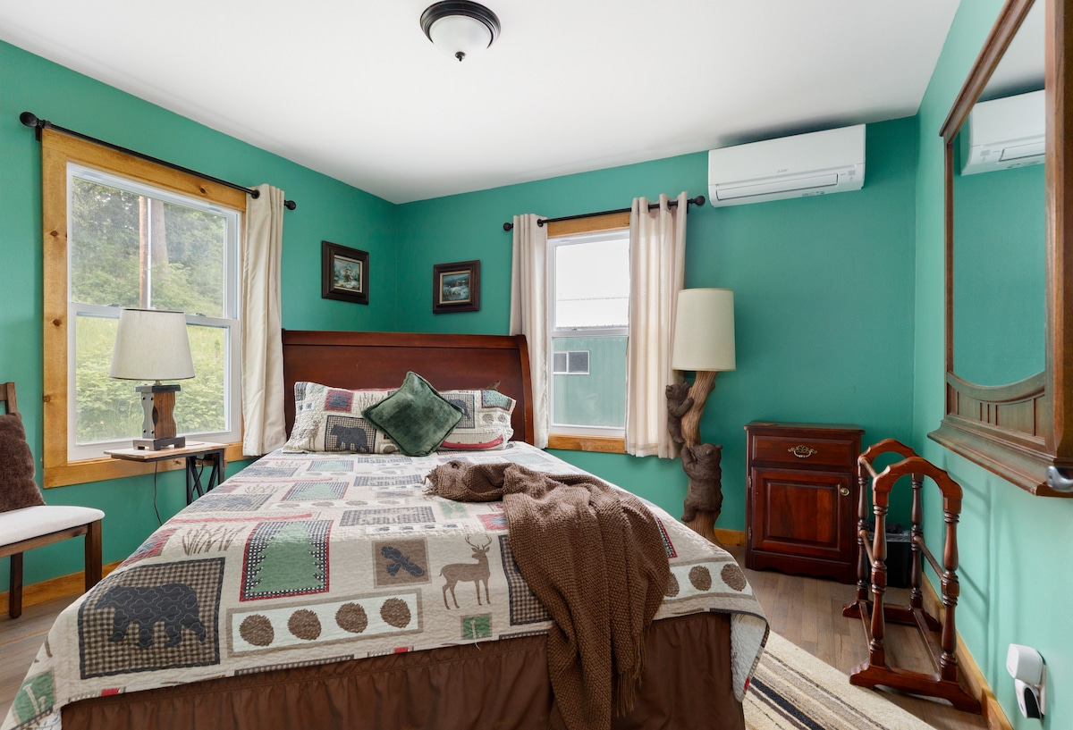 هذا السرير الكبير بزاوية فقط للمتعة!