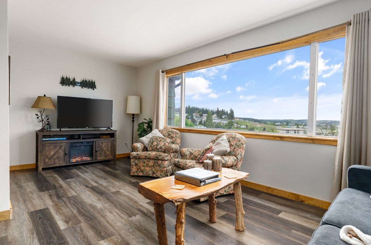 هذا المنظر!  قد ترغب في تدوير تلك الكراسي!