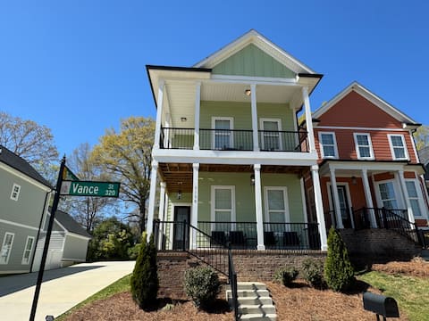 Top Airbnb: The Sage~Steps to DT Kannapolis, Ballpark & Dining in Kannapolis
