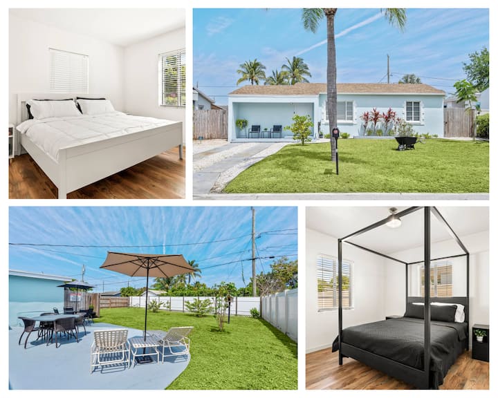 2 Br In Wpb | Spacious Backyard | Prime Location - West Palm Beach, FL
