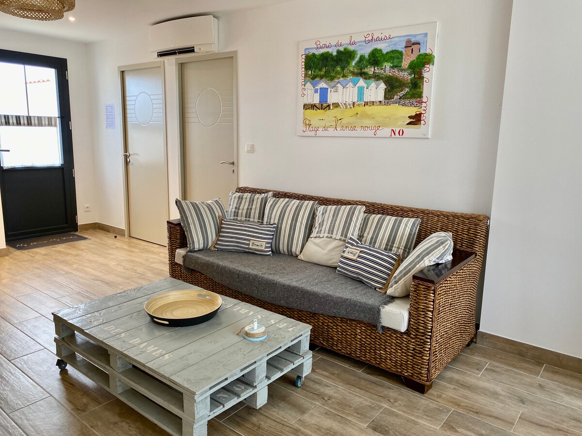 Propriété Airbnb réussie: La Madeleine, new house near beaches, 4 bikes à Noirmoutier En L'île