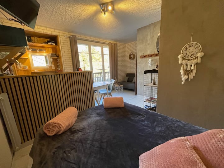 Studio Avec Balcon Et Jolie Vue - Auvergne