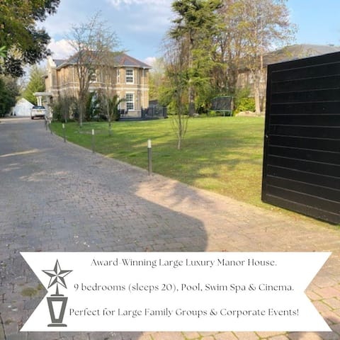 Luxury Villa: Sea-Pool-Hot Tub-Cinema-Large Garden