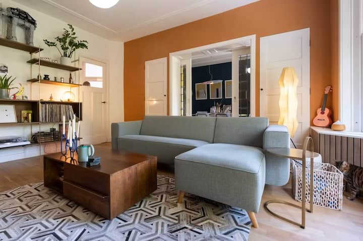 Colorful 120m2 Apartment W/ Roof Terrace And Cats - Róterdam