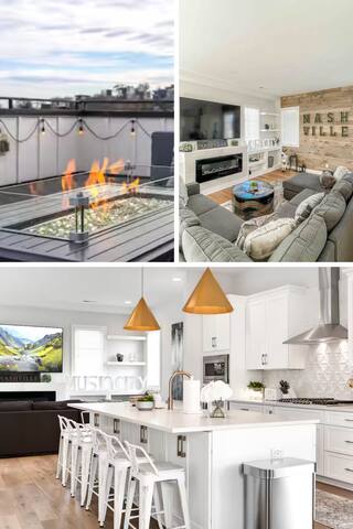 Music City Rooftop! Country Star Murals! 6 Beds! gallery image 4