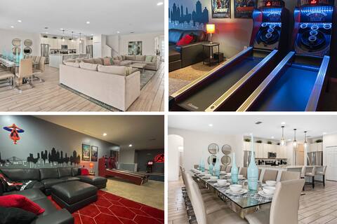 Pool I Spa | Disney I Game Room I Chef Kitchen